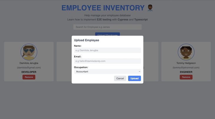 Employee Profile