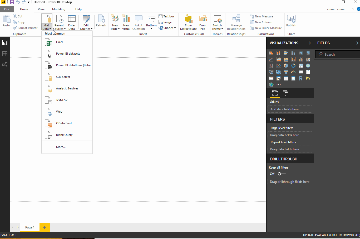 Power BI’s integration with R & Python