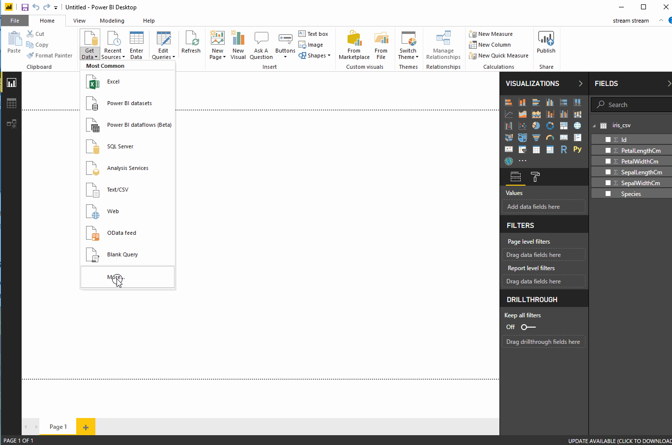 Power BI’s integration with R & Python