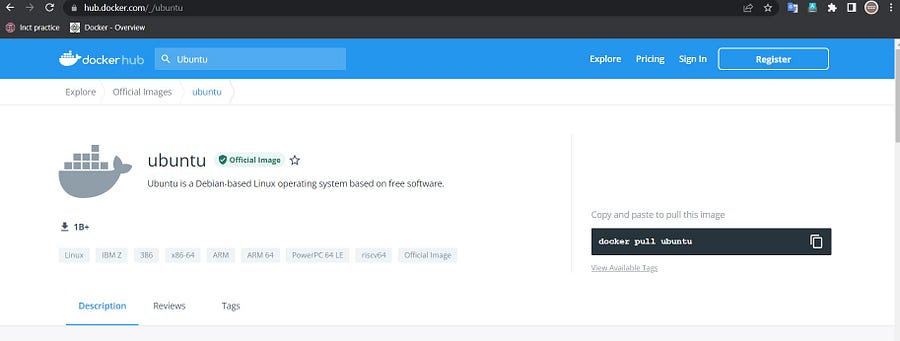 Running Ubuntu in Docker