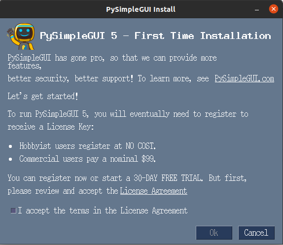 PySimpleGUI