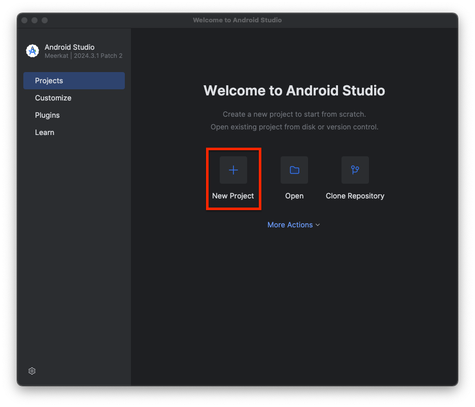 Android Studio में आपका स्वागत है