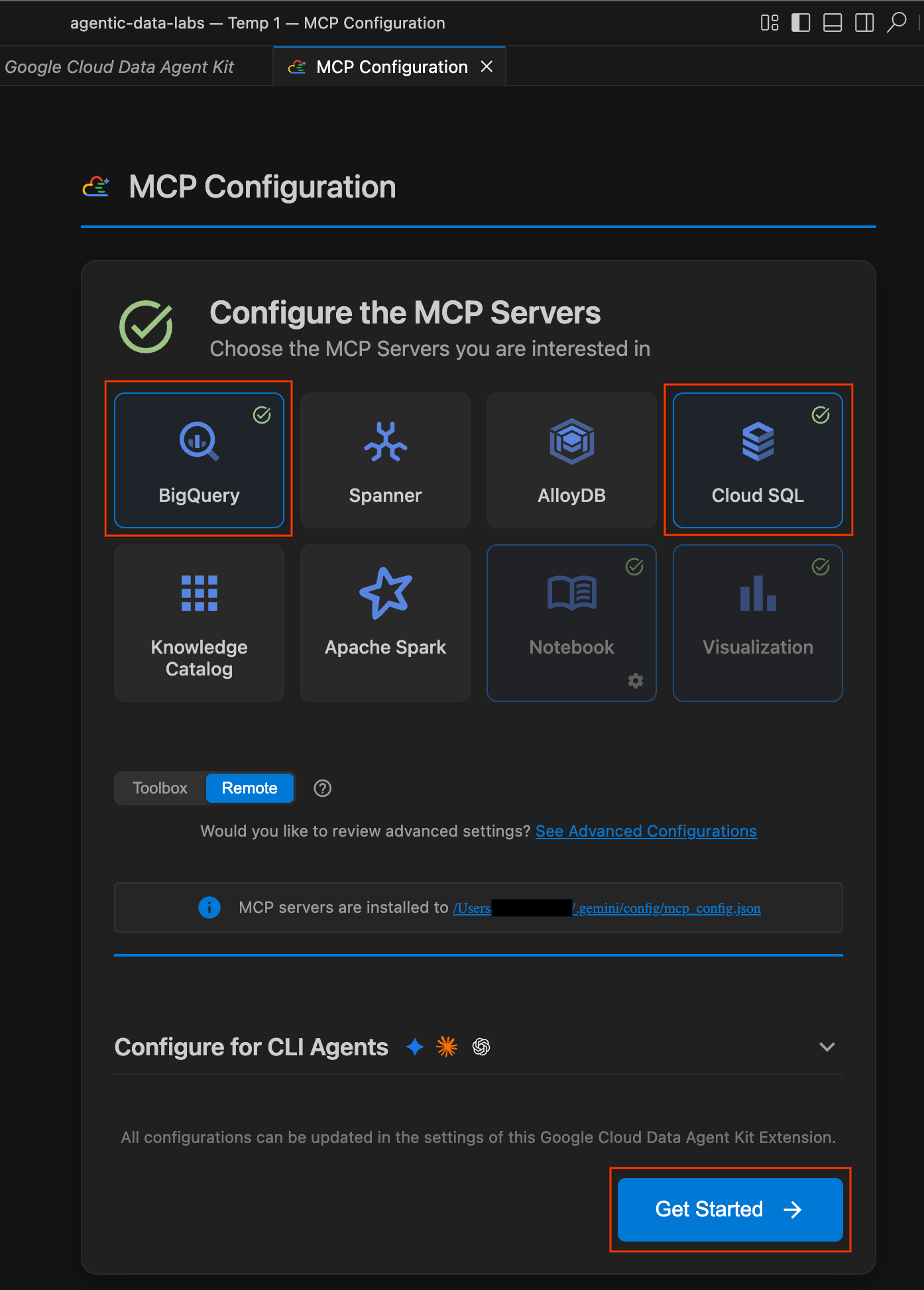 Configurar servidores MCP