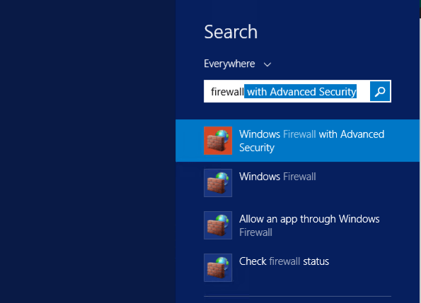Open a Port in Windows Server Firewall