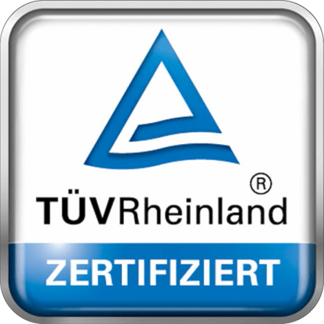 Логотип сертифікації T&Uuml;V