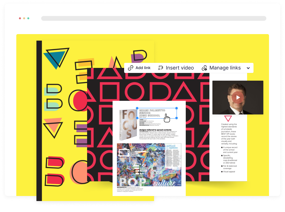 Captivate and engage with multimedia elements.