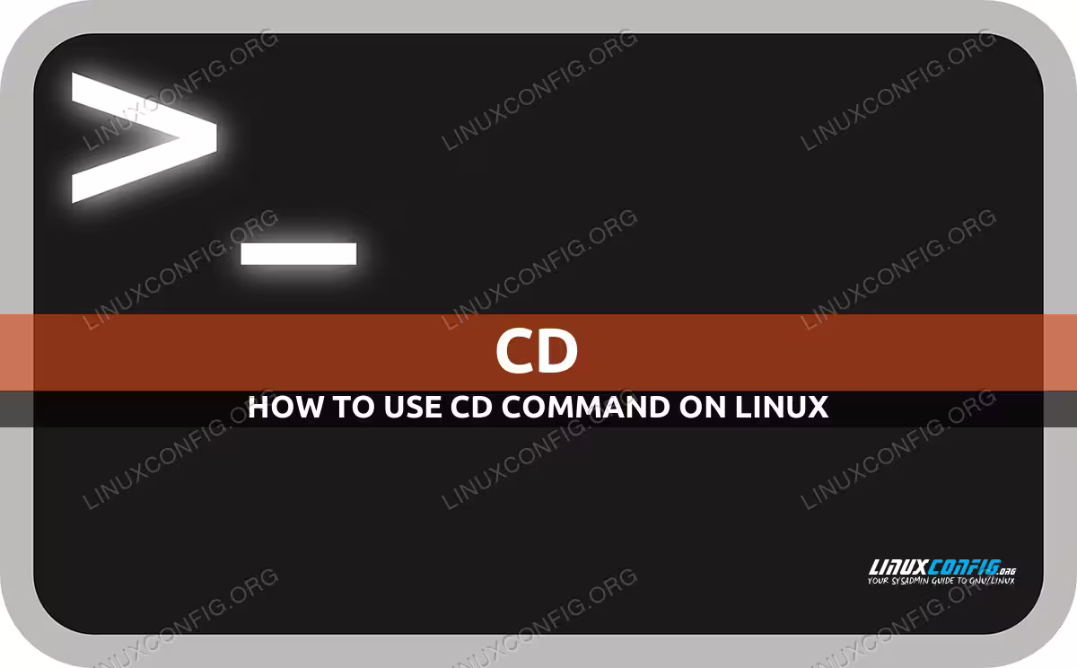 cd command in Linux with examples