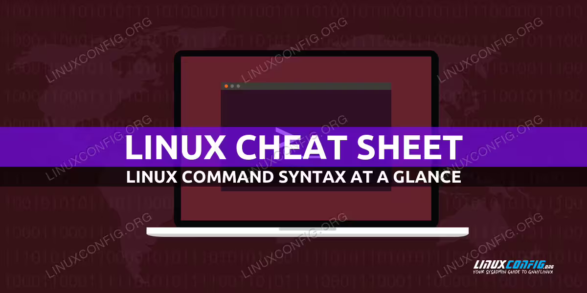 Linux Cheat Sheet