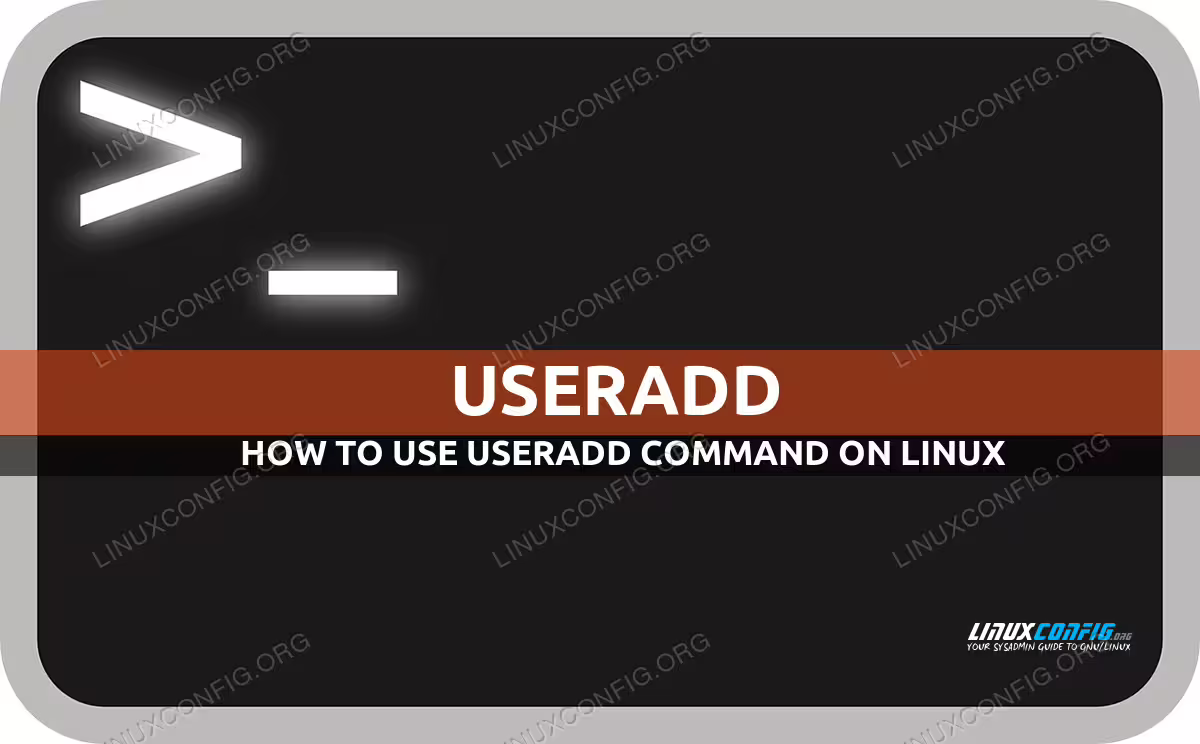 useradd command in Linux with examples