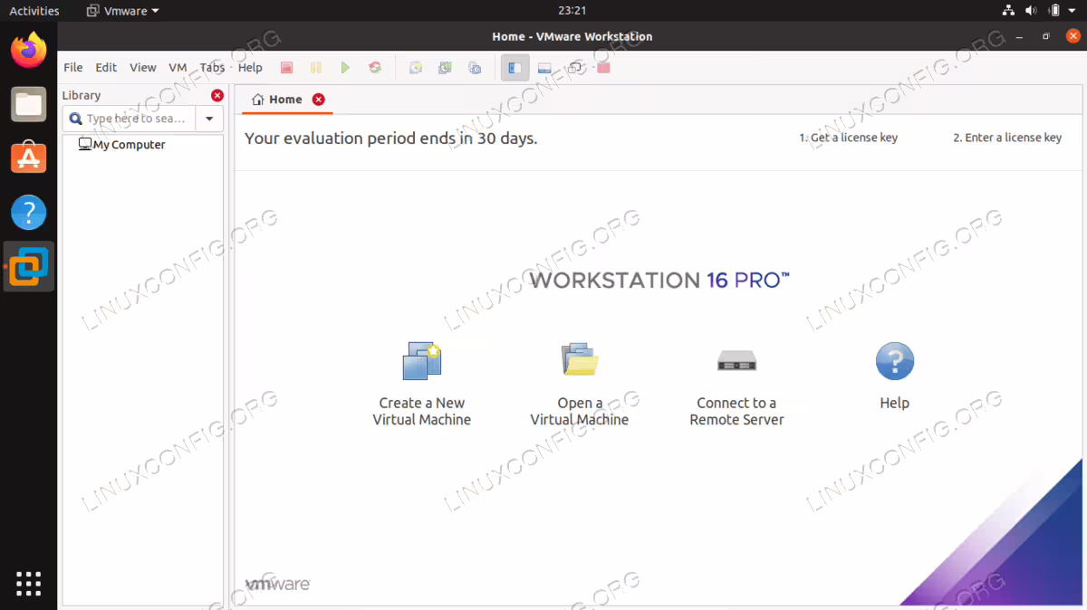VMware Workstation PRO on Ubuntu 22.04 Jammy Jellyfish Linux