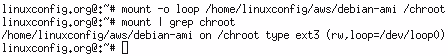 mount the disk image
