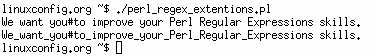 Regular Expression Extention Regular Expression Extention