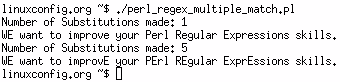 Multiple Match with regular Expressions Multiple Match with regular Expressions