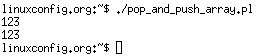 Push and Pop Arrays in Perl Push and Pop Arrays in Perl