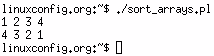 Sort Arrays in Perl Sort Arrays in Perl