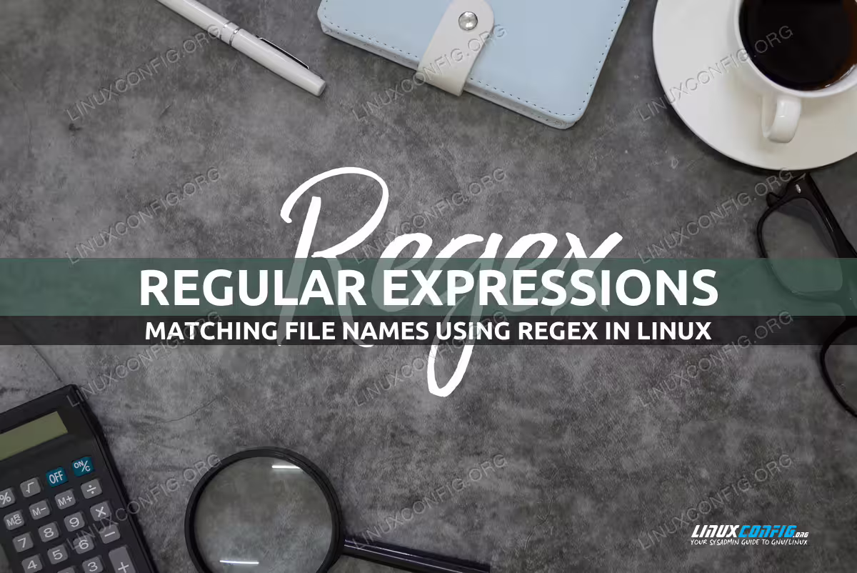 Regex match filename