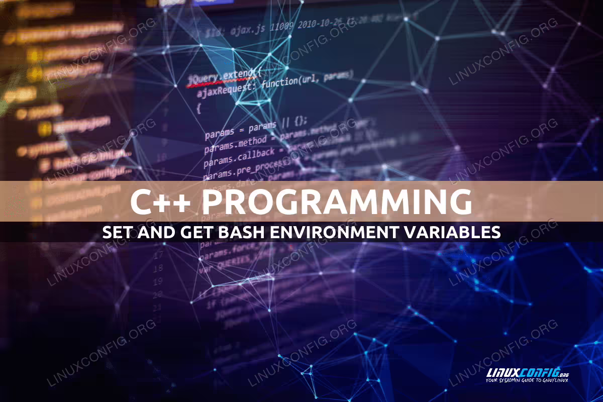 Set and Get environmental shell variable using c++