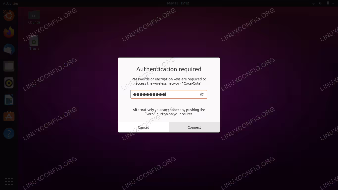 Enter the network key if you are connecting to a secure wireless network
