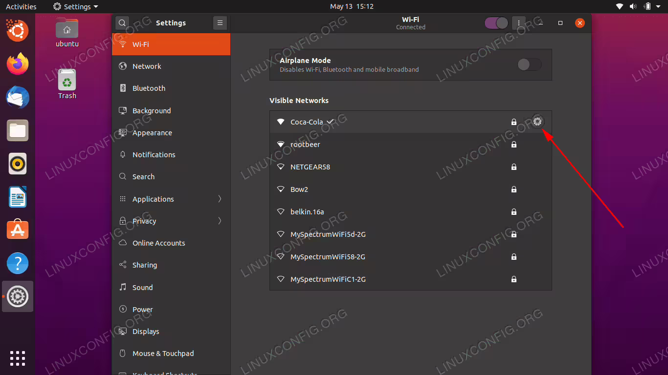 Configuring the wireless interface on Ubuntu Linux