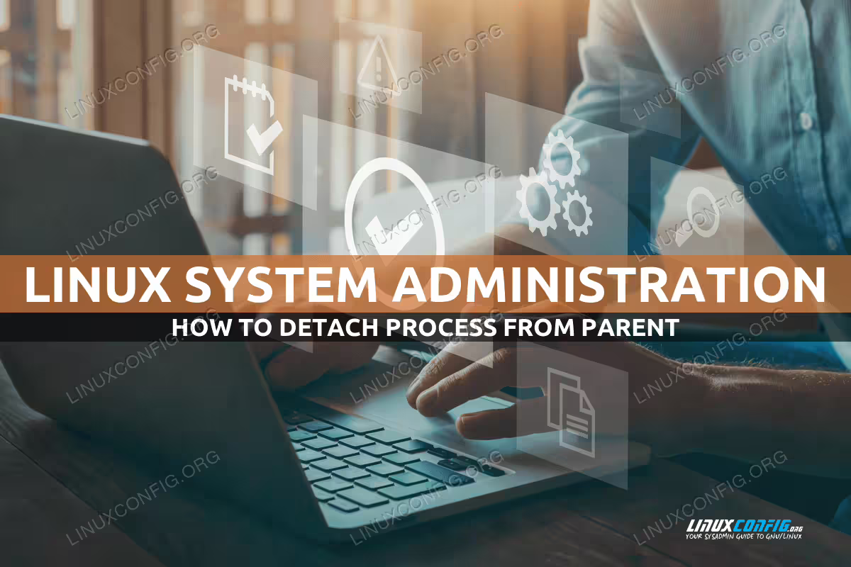 Detach process from parent on Linux