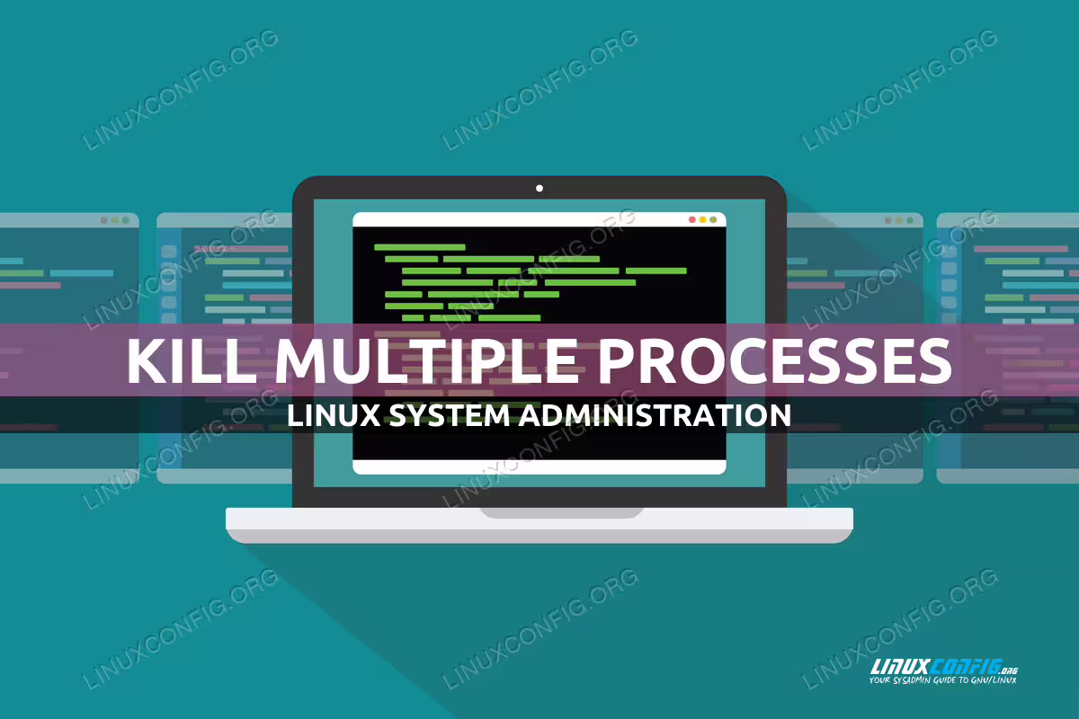 Kill multiple processes in Linux