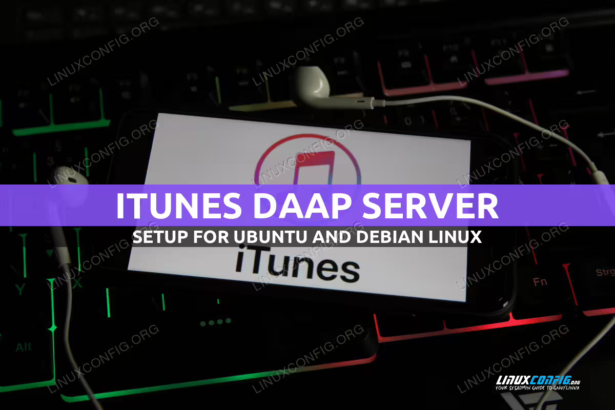 iTunes DAAP server setup on Ubuntu/Debian Linux