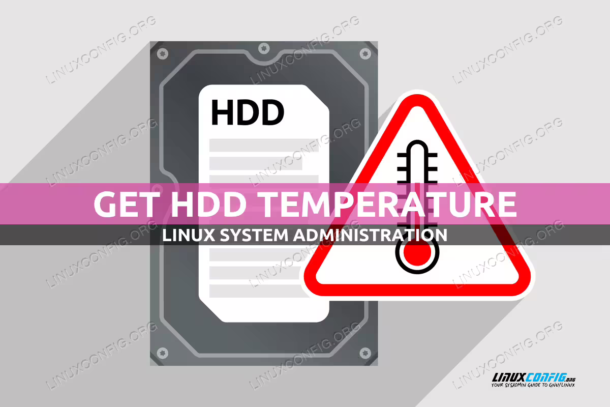 How to get HDD temperature in Linux