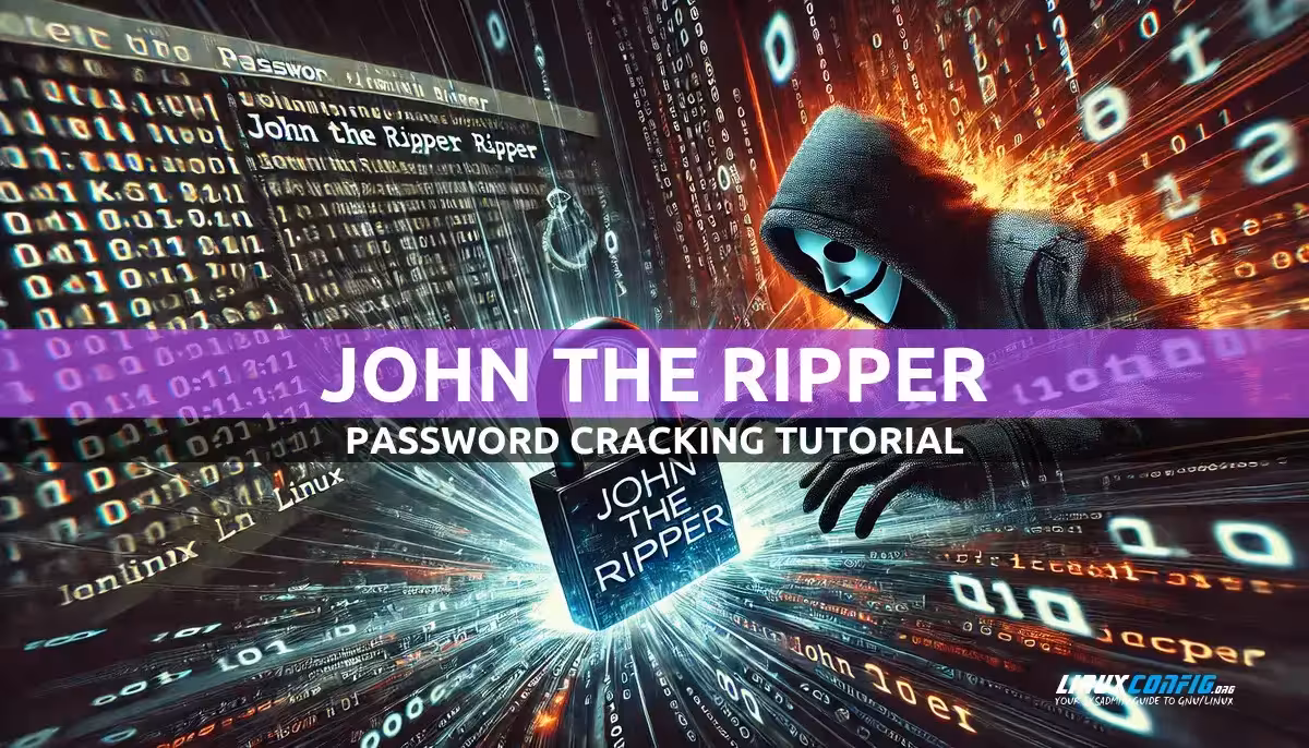 Password cracking with John the Ripper on Linux