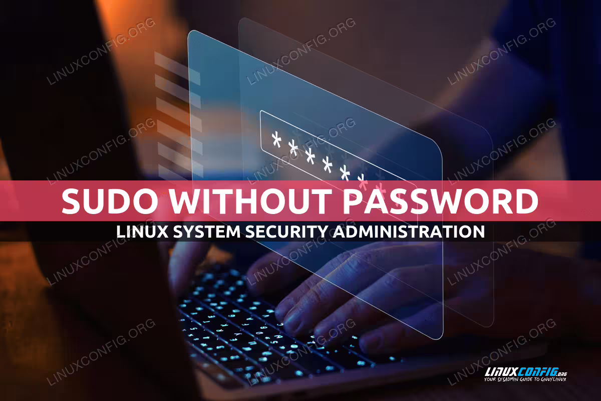 Sudo: allow command without password