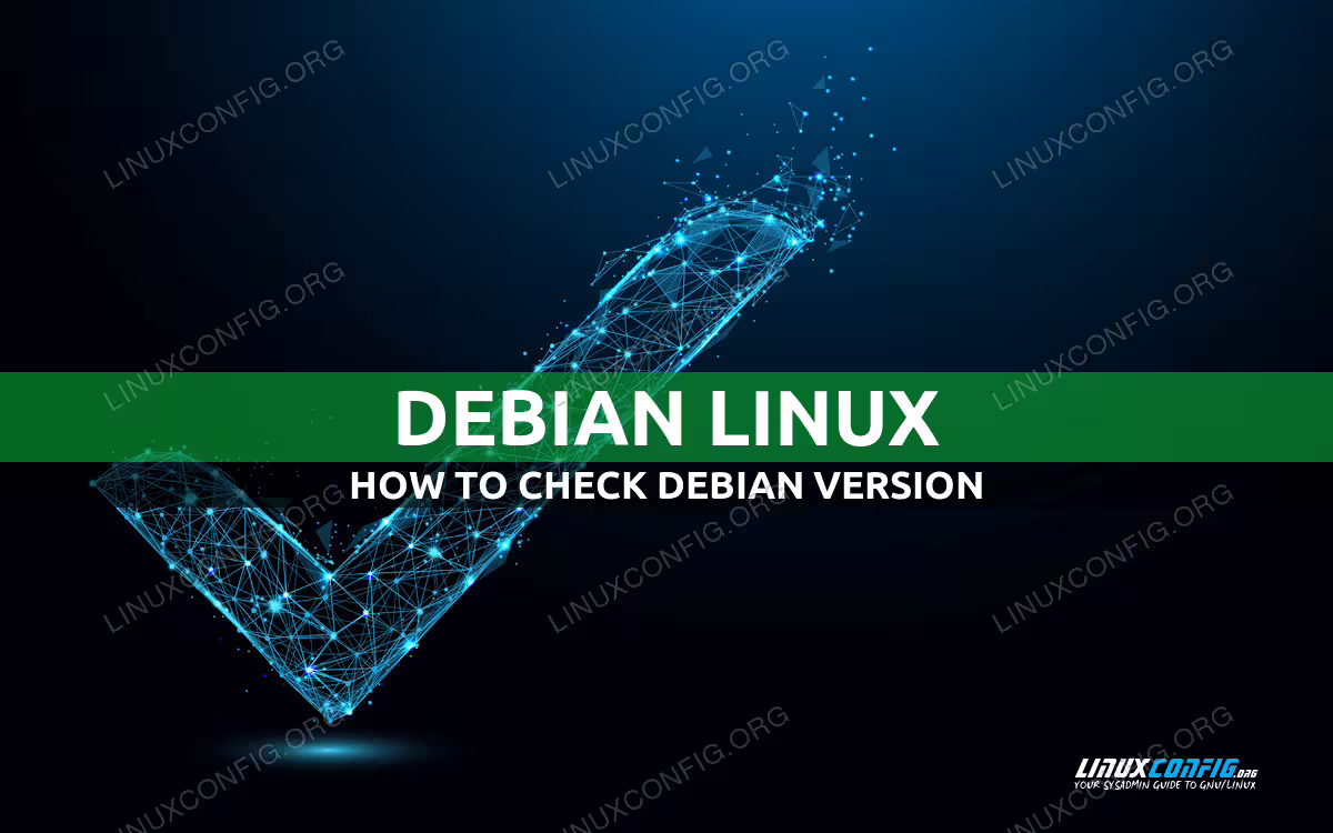 Check Debian Linux version