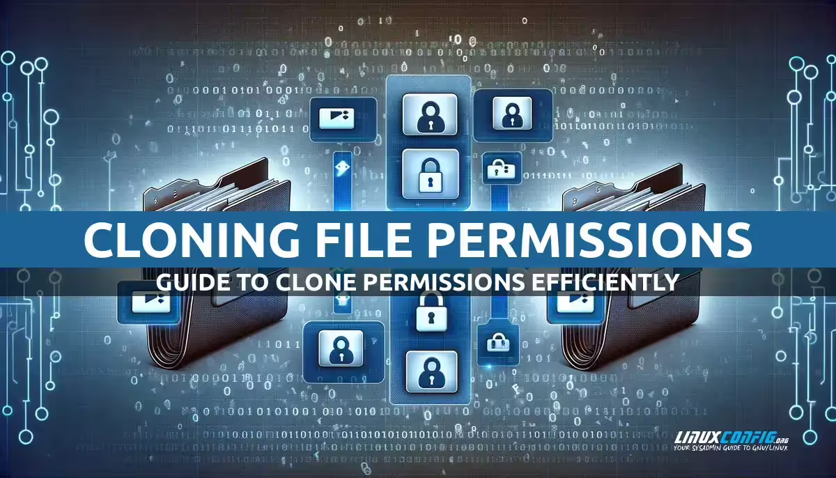 How to clone permissions from another file or directory on Linux