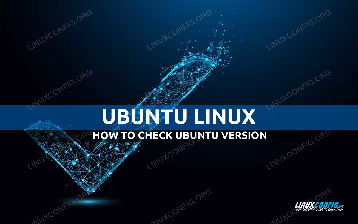 How to check Ubuntu version