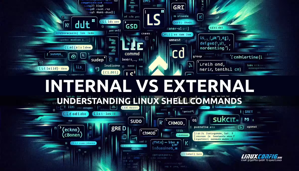 Internal vs External Linux Shell Commands