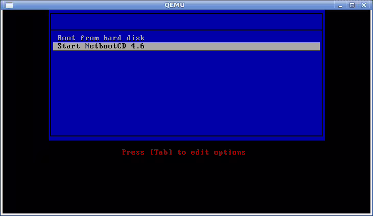netbootcd grub