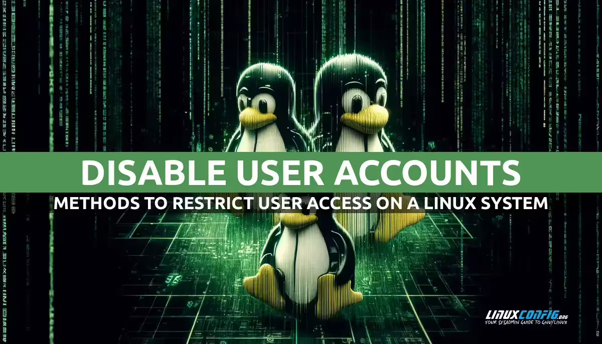 How to Disable User Accounts on a Linux System