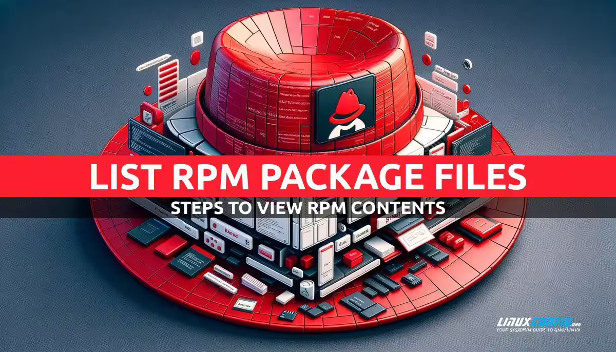 How to List All Files Installed by an RPM Package