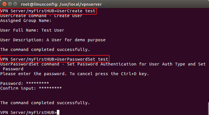 create user