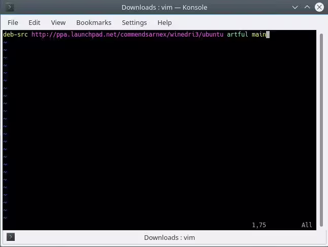 Add The PPA To Apt Sources