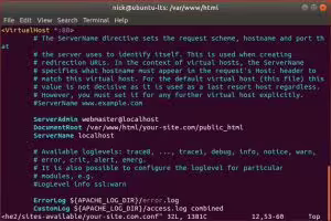 Ubuntu Bionic Apache Configuration LAMP