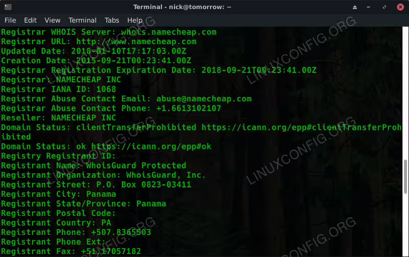 Whois Protected