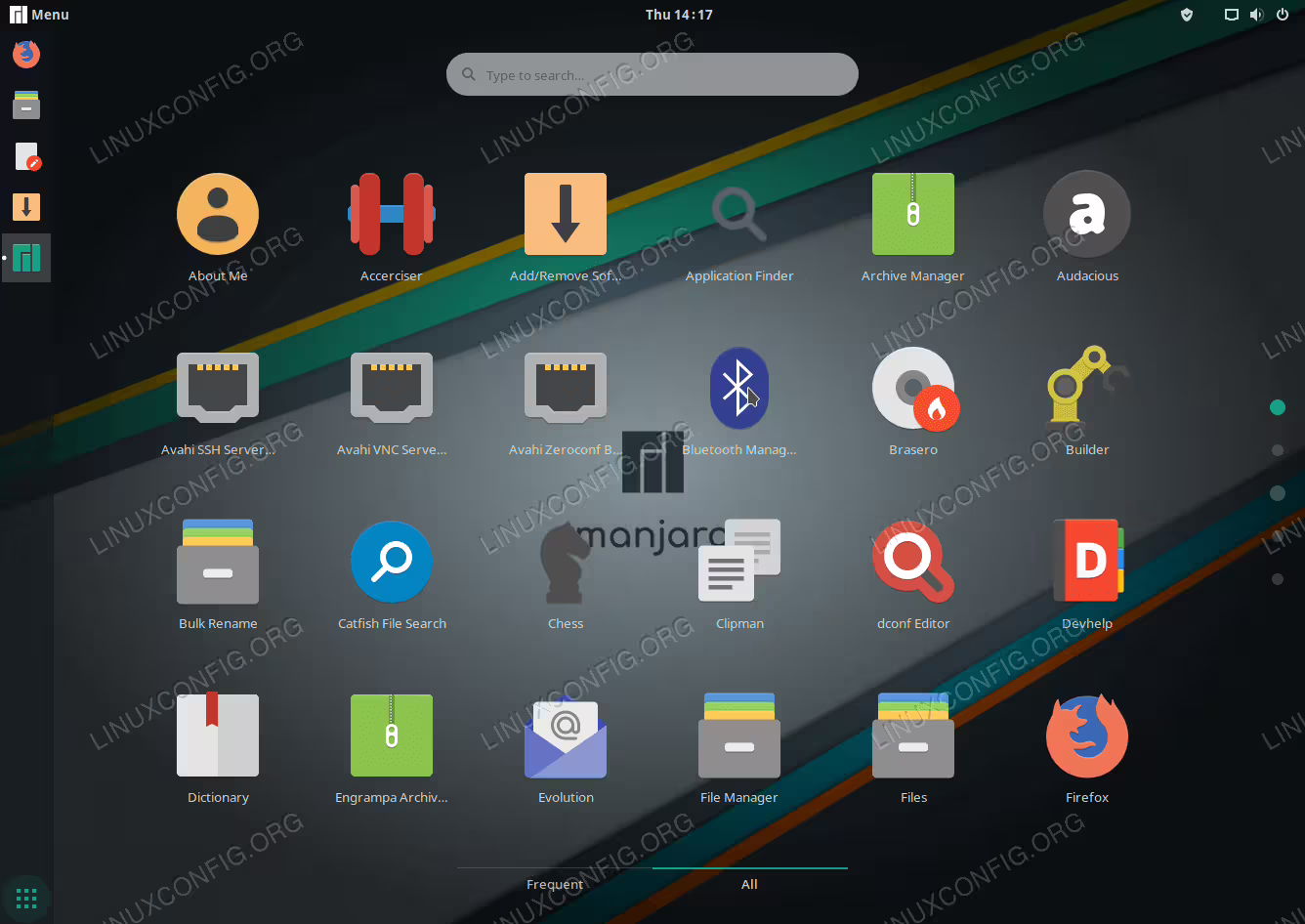 Installed GNOME Desktop on Manjaro 18 Linux