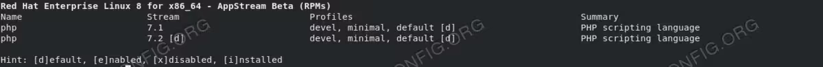 php-modules-rhel8