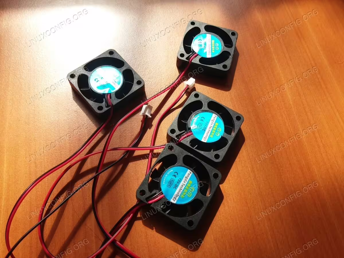 Cooling down your Linux Raspberry Pi cluster is very important