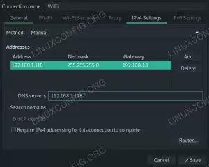Static IP on Debian 10