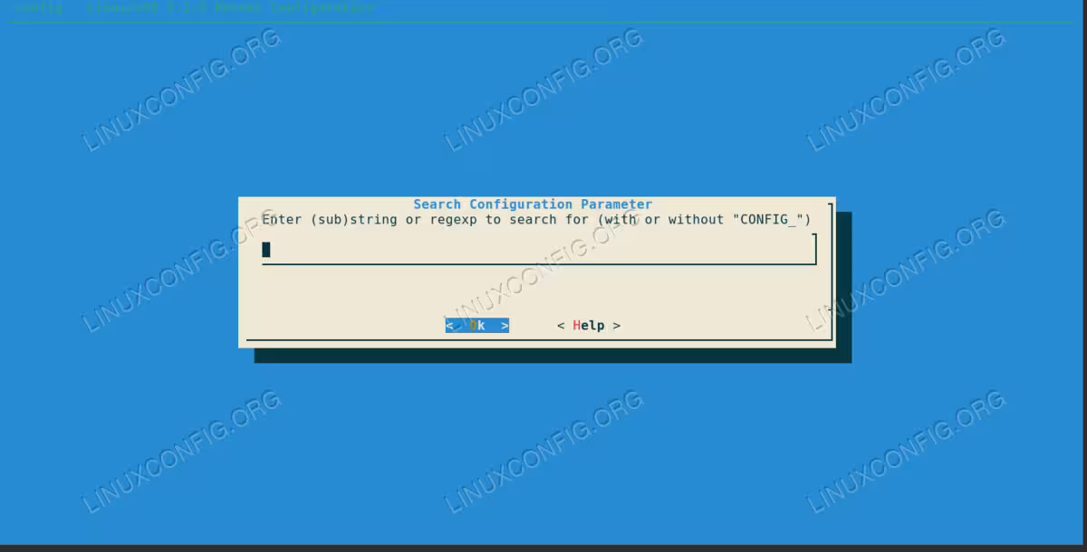 linux-kernel-ncurses-option-search