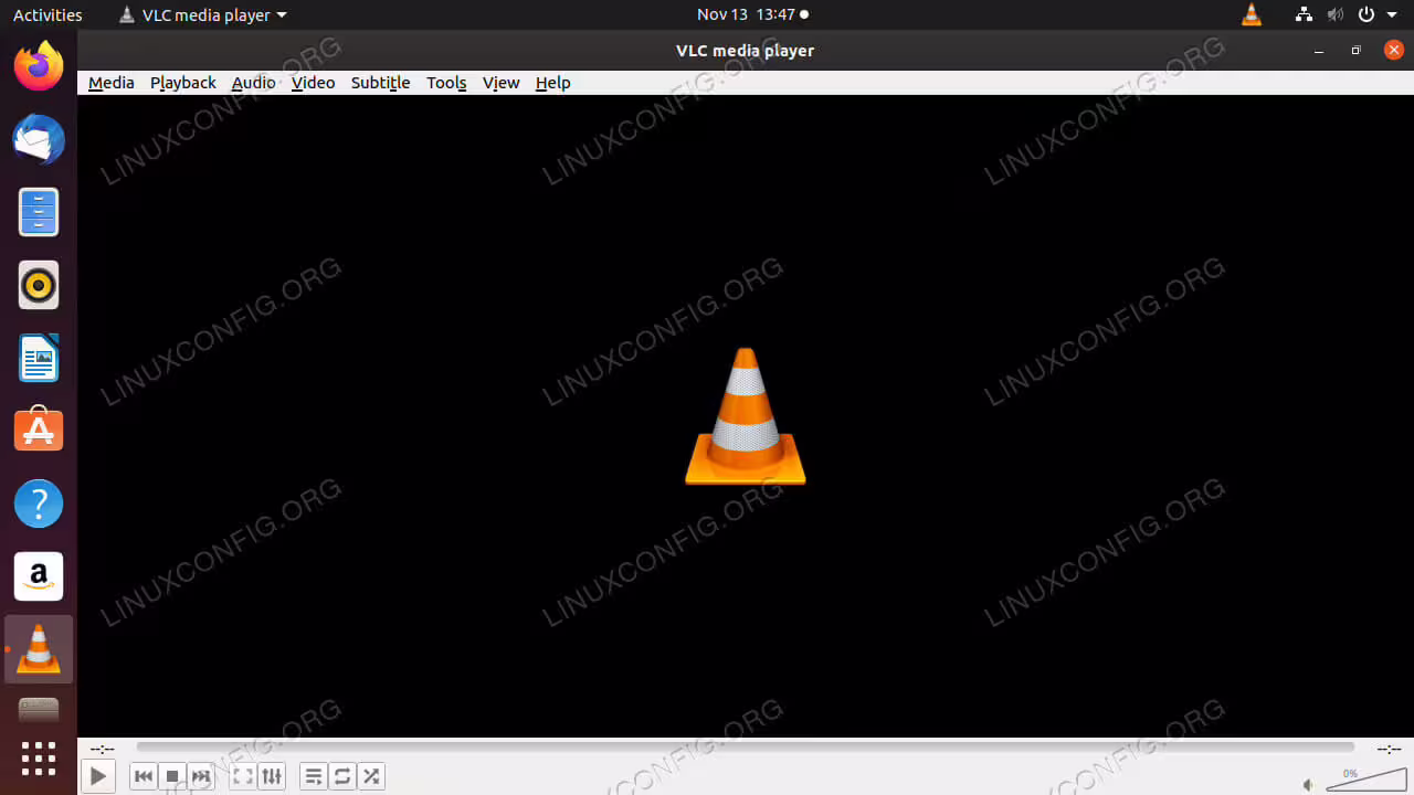 VLC on Ubuntu