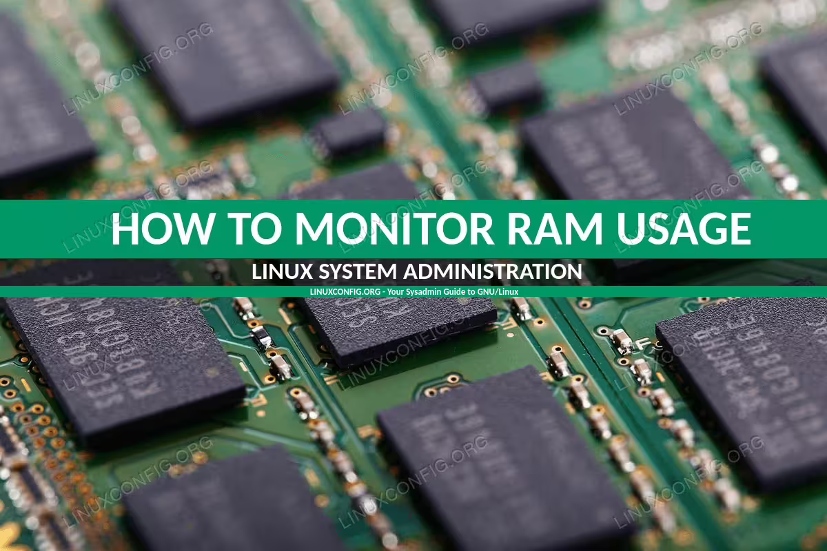 How to Monitor RAM Usage on Linux