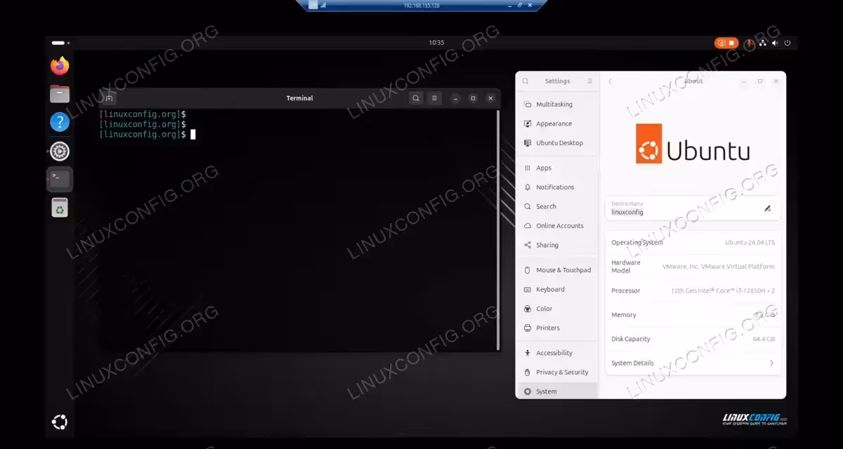 Successfully connected to Ubuntu via Remote Desktop on Windows