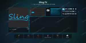 Sling TV on Kodi