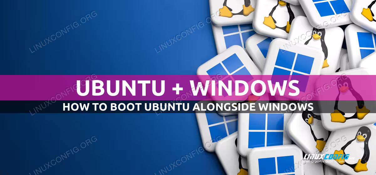 How to install Ubuntu alongside Windows 10 (Dual Boot)